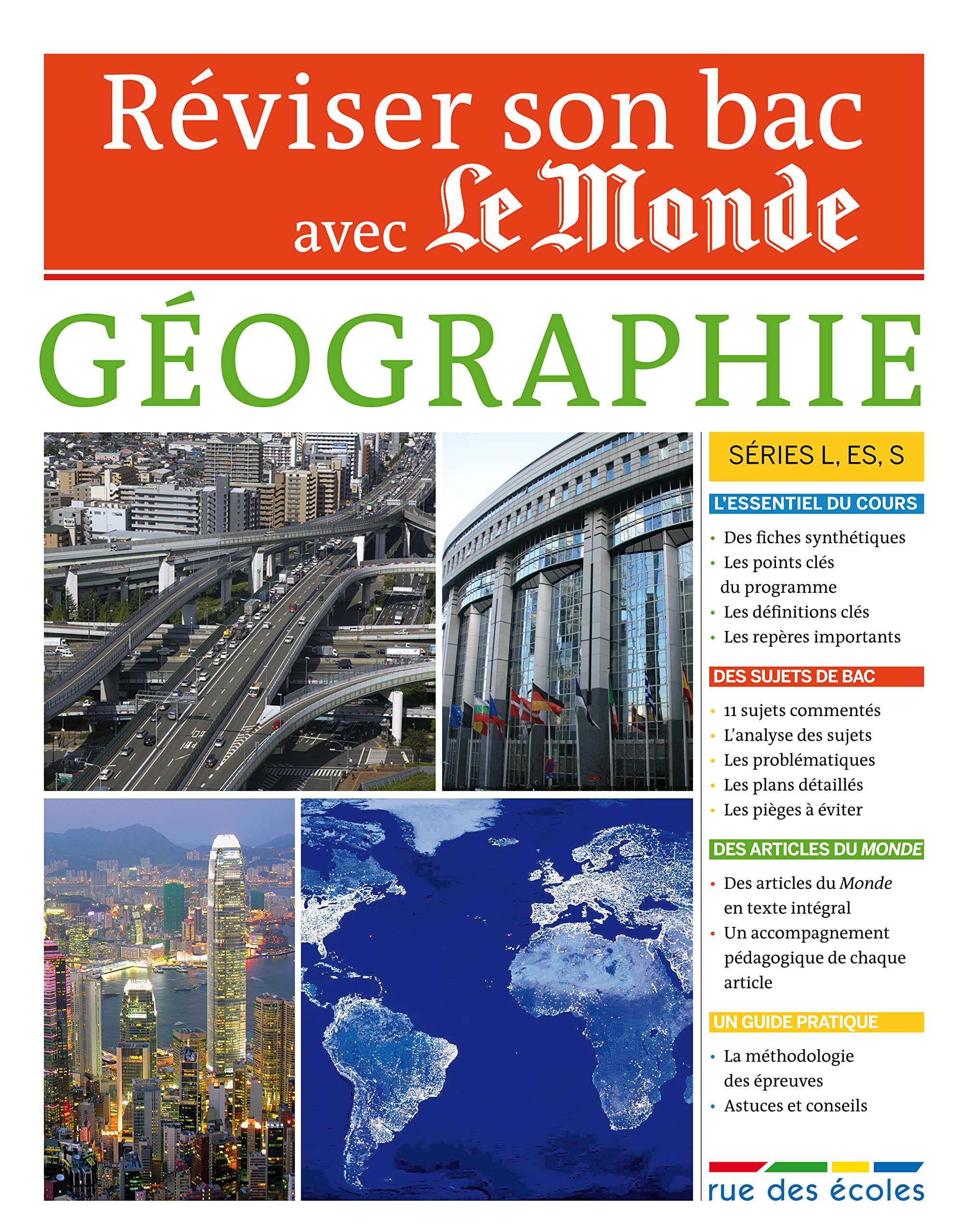Réviser son bac avec le Monde - Géographie 2011: série L, ES, S Non-fiction
