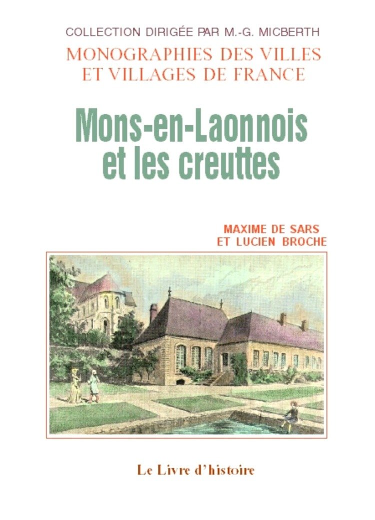 Mons-en-Laonnois, et les creuttes book