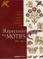 Répertoire Des Motifs Plus De 1200 Symboles A Broder Au Point De Croix + 6 Grilles Géantes book