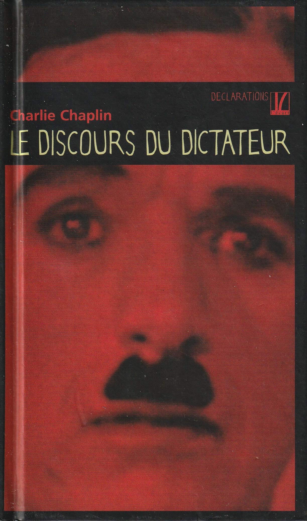 Charlie Chaplin, le discours du dictateur Books