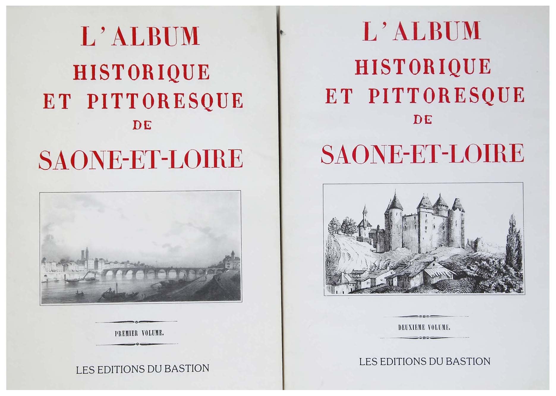 L'Album Historique Et Pittoresque De Saone-Et-Loire. 2 Volumes book