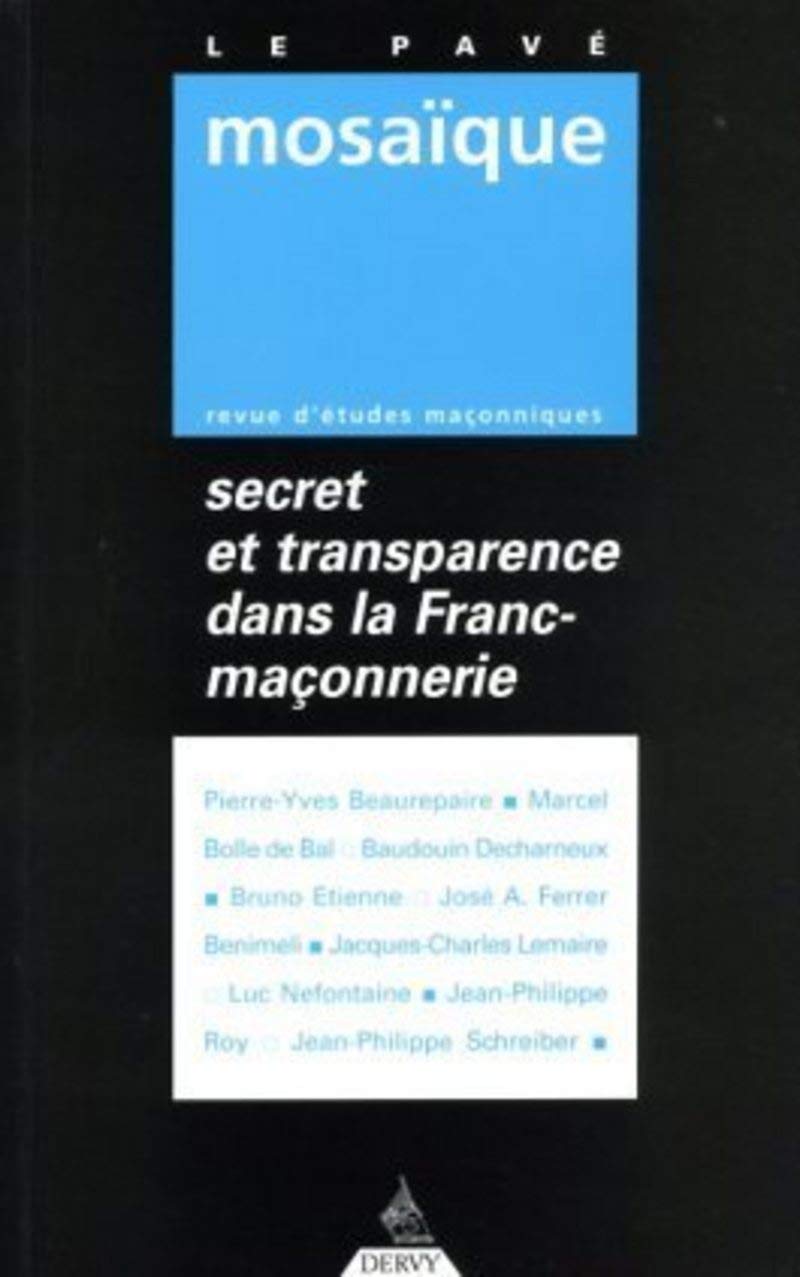 Secret et transparence dans la Franc-maçonnerie book