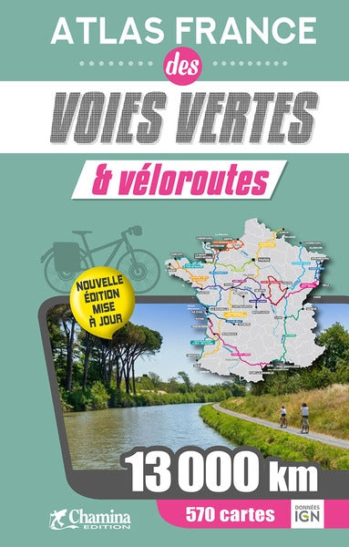 Atlas France des voies vertes & véloroutes Leisure, Home & Garden
