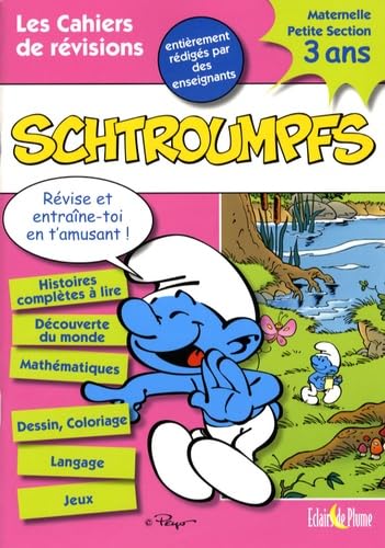 Les cahiers de révisions Schtroumpfs, maternelle petite section Books