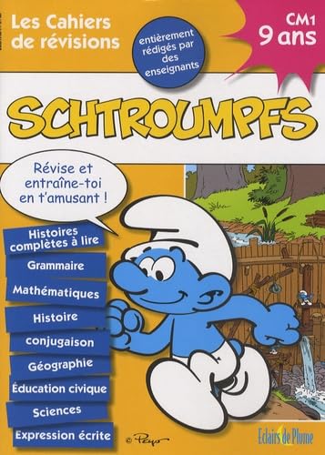 Les cahiers de révisions Schtroumpfs CM1: 9 ans Books