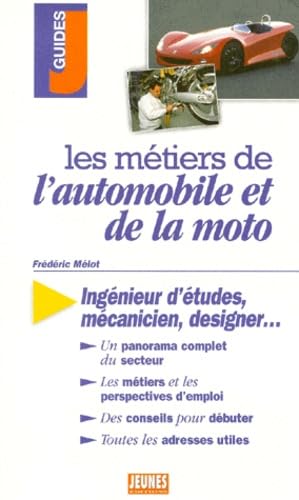 Les métiers de l'automobile et de la moto book