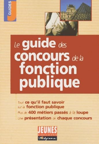 Guide des concours de la fonction publique 2001/2002 book