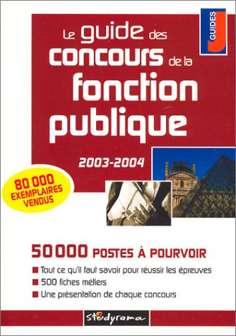 Le guide des concours de la fonction publique book