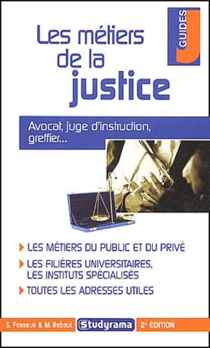 Les métiers de la justice book