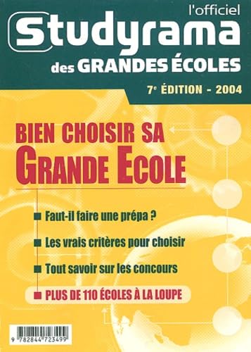 L'officiel des grandes écoles book