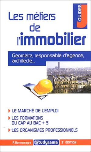 Les métiers de l'immobilier Business, Finance & Career