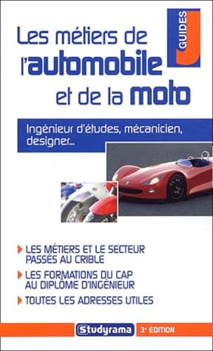 Les métiers de l'automobile et de la moto book
