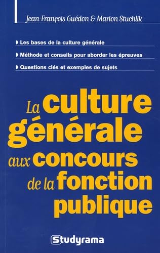 La culture générale aux concours de la fonction publique Books