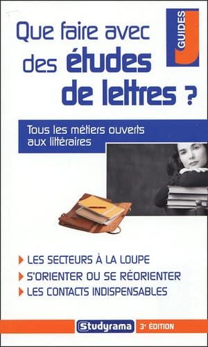 Que faire avec des études de lettres ? book