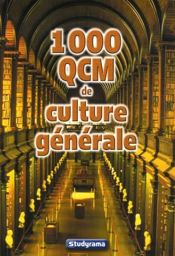 1000 qcm de culture générale Books