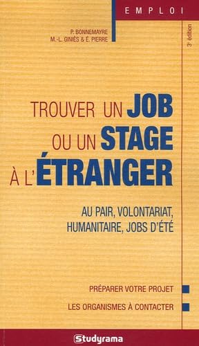 Trouver un job ou un stage à l'étranger Business, Finance & Career
