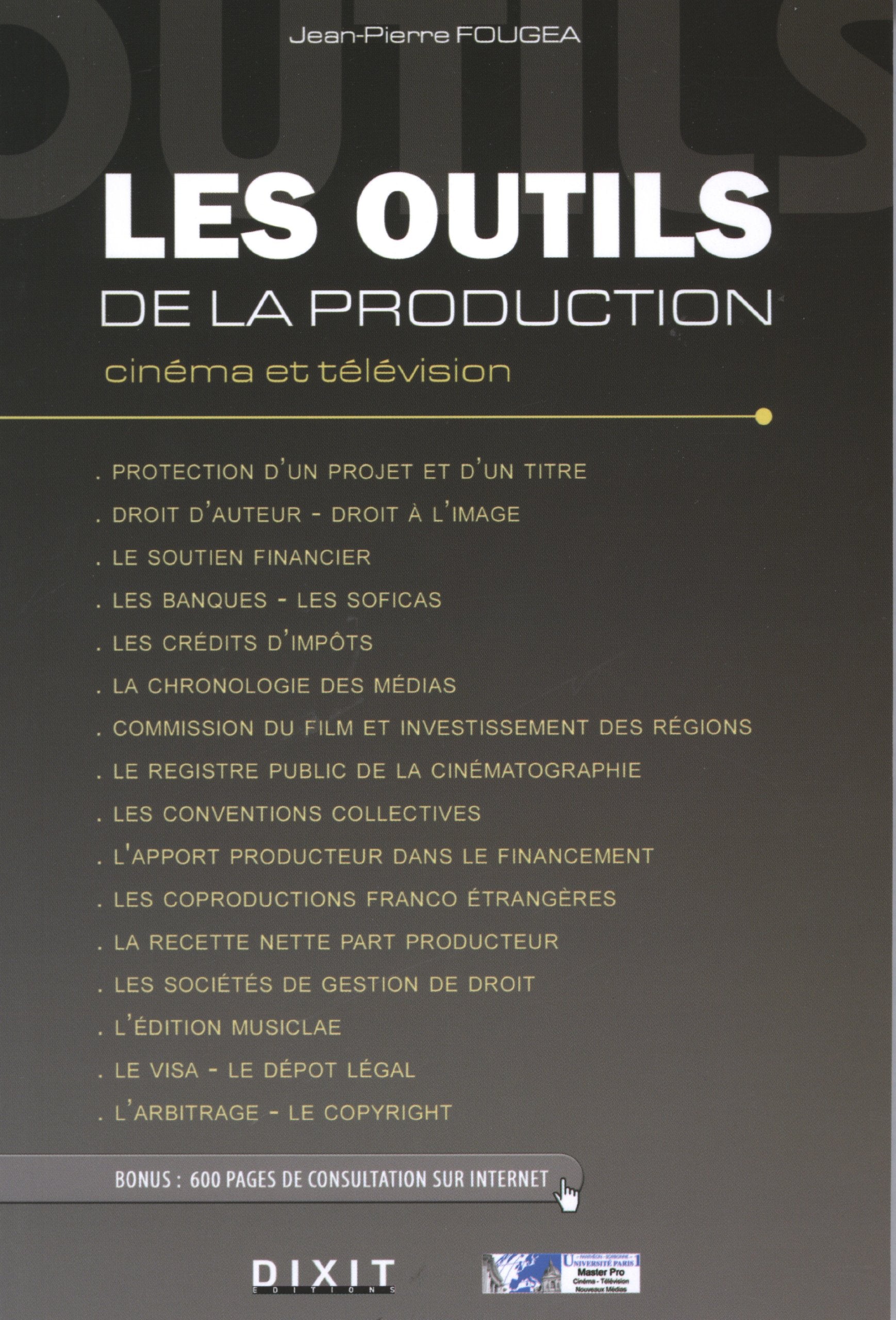 Les outils de la production: cinéma et télévision Business, Finance & Career