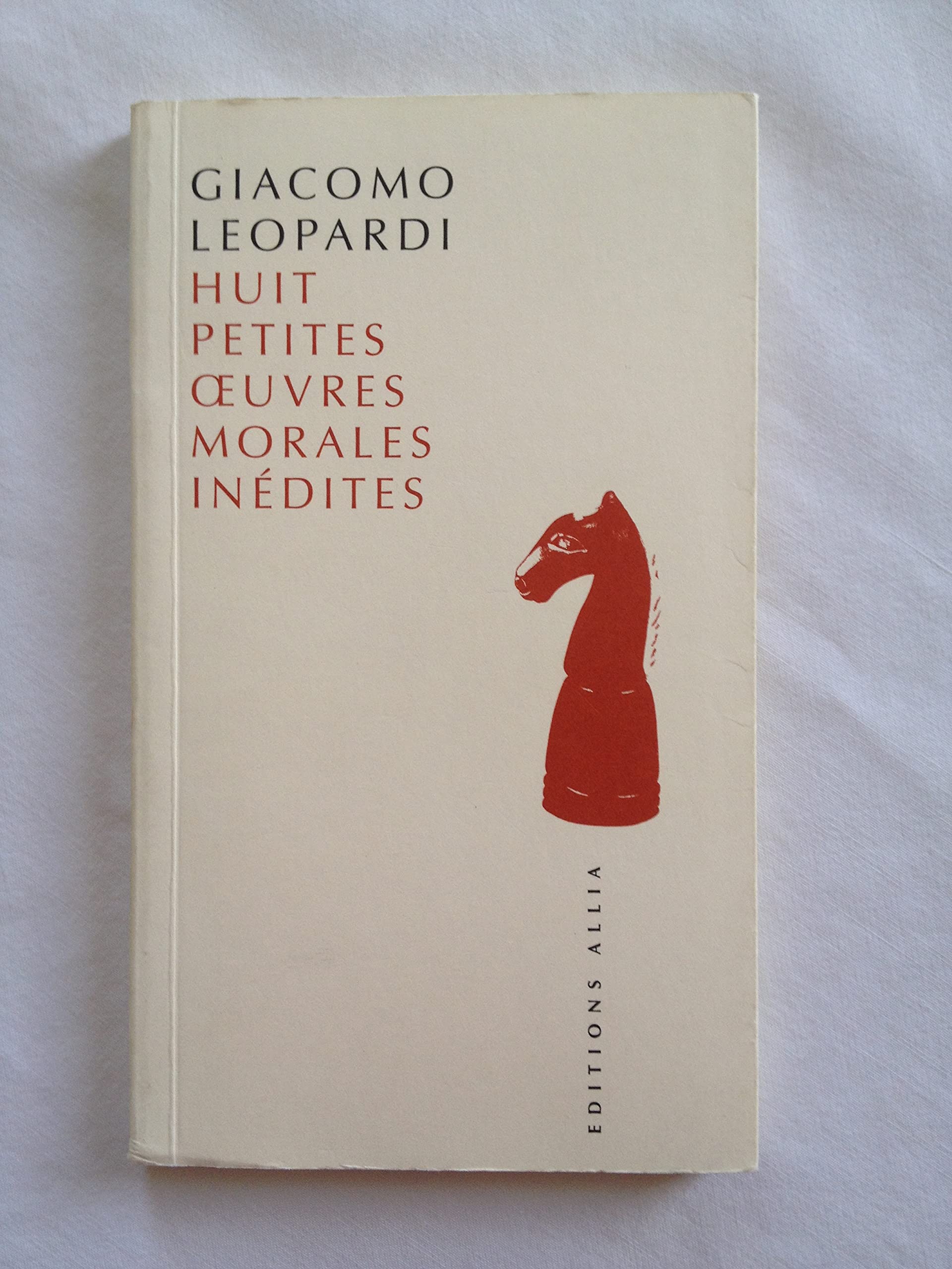 Huit petites oeuvres morales inédites book