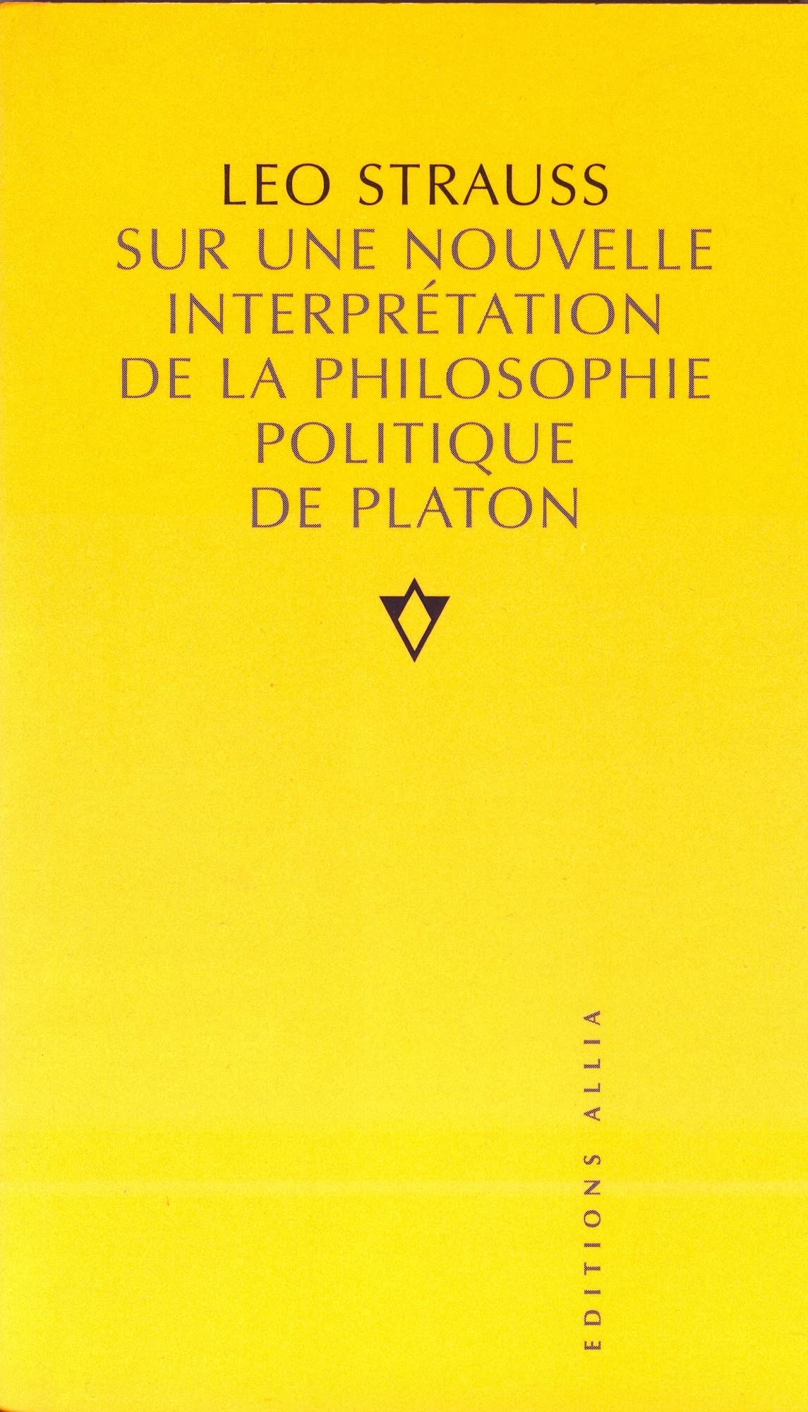 SUR UNE NOUVELLE INTERPRETATION DE LA PHILO. POLITIQUE Philosophy