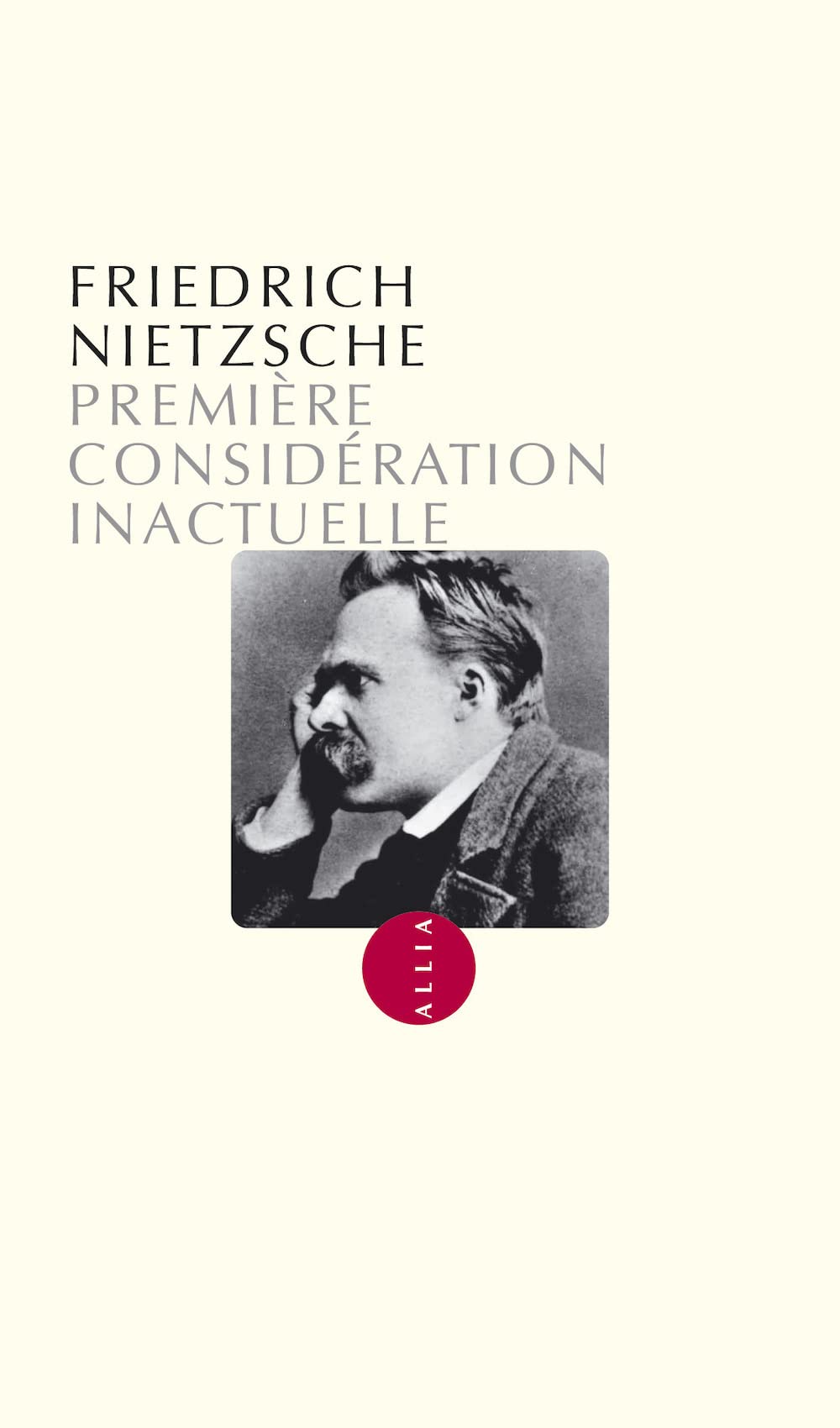 PREMIERE CONSIDERATION INACTUELLE: David Strauss : le sectateur et l'écrivain Philosophy