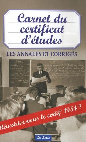 Carnet du Certificat d'Etudes book