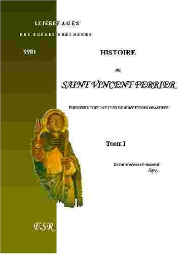 Histoire De Saint Vincent Ferrier book