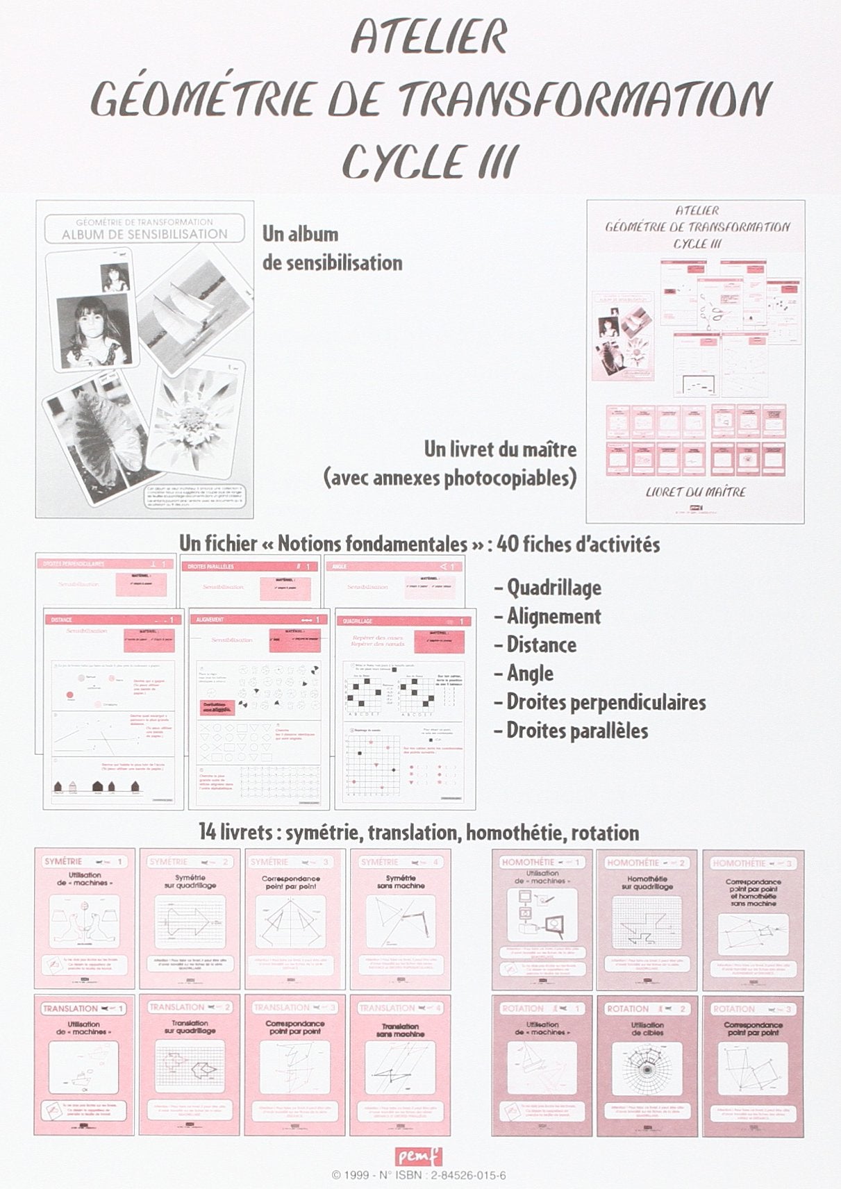 Pratique de la géométrie, du CE1 au CM2 book
