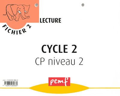Fichier 2 lecture, cycle 2, CP niveau 2 book