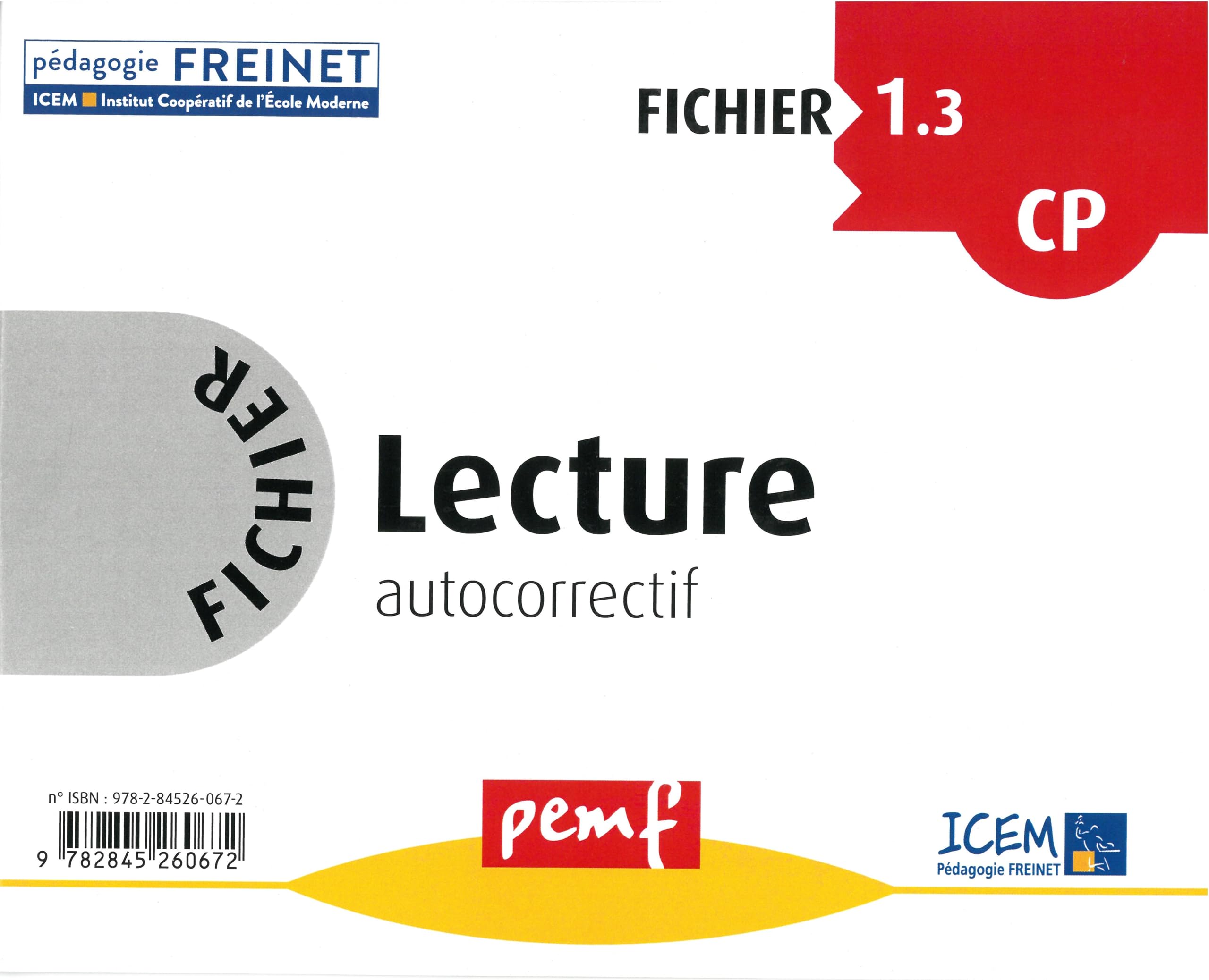 Fichier Lecture CP (1-3): Fichier 1.3 Books