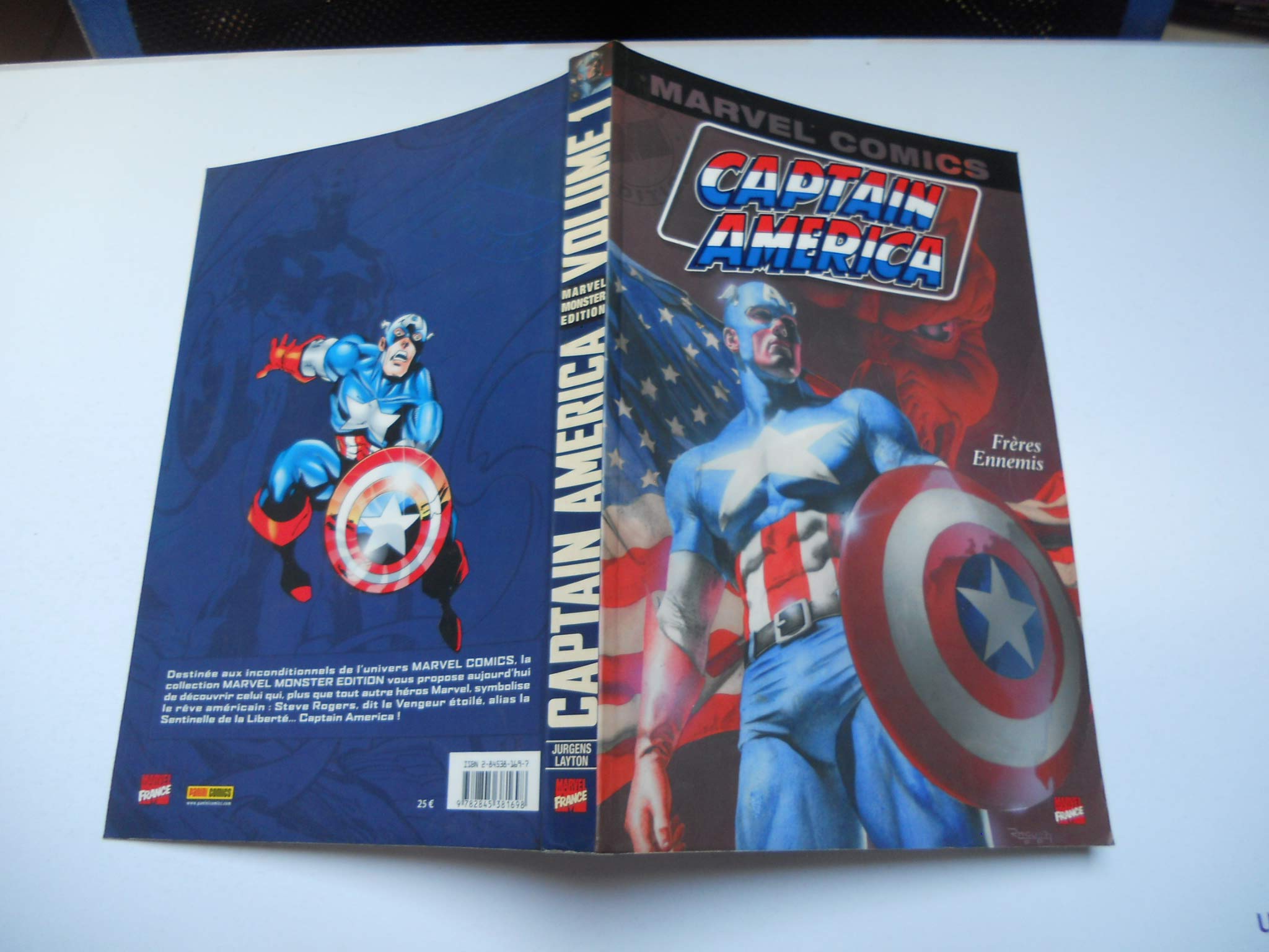 Captain america t.1 : freres ennemis (Marvel Monster) Books