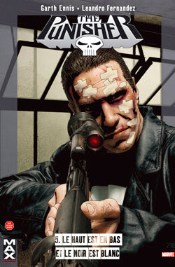 The Punisher. Vol. 5. Le haut est en bas et le noir est blanc book