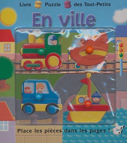 En ville: Place les pièces dans les pages ! book