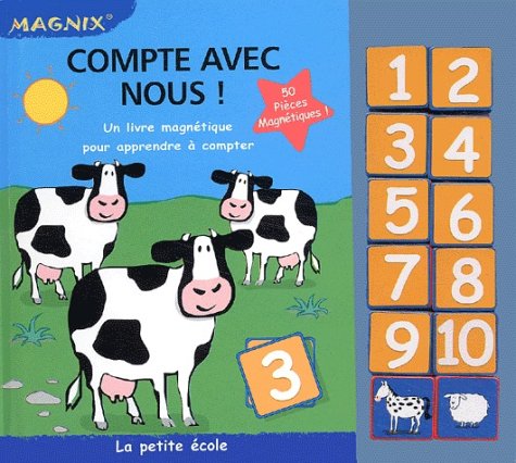 Compte avec nous !: Un livre magnétique pour apprendre à compter Books