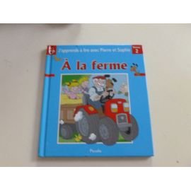 P* j'apprends a lire avec pierre et sophie/a la ferme book