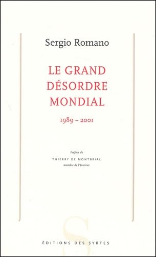 Le Grand Desordre Mondial 1989-2001 Books