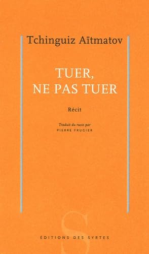 Tuer, ne pas tuer book