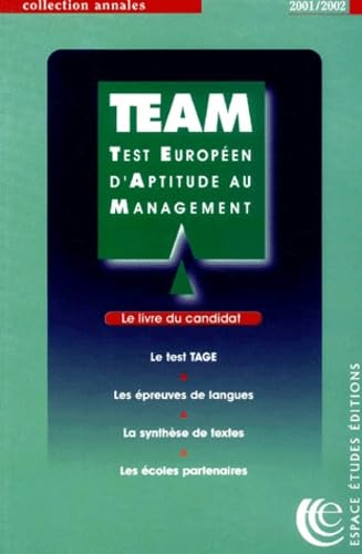 Team. Le Livre Du Candidat 2001-2002 book