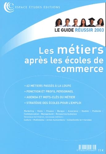 Les Metiers Apres Les Ecoles De Commerce book