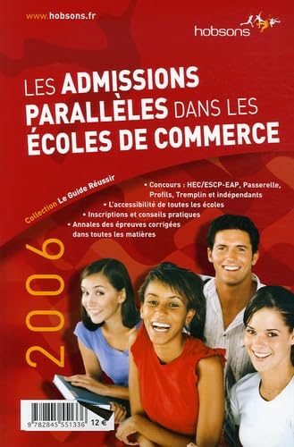 Les admissions parallèles dans les écoles de commerce Books