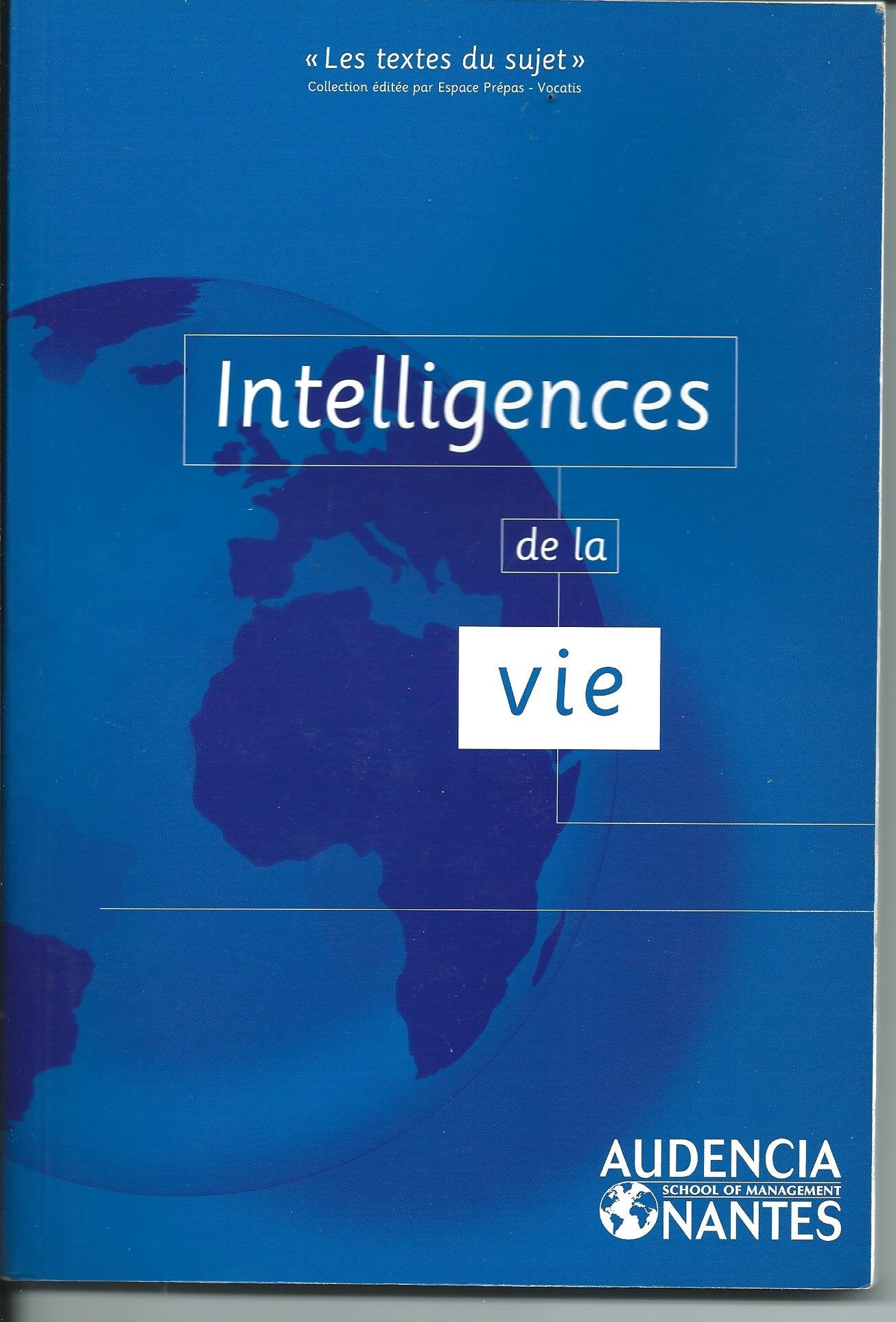 Intelligences de la vie book