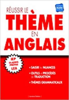 Réussir le thème en anglais Books