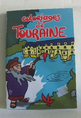 Coloriages de touraine (kaki) book