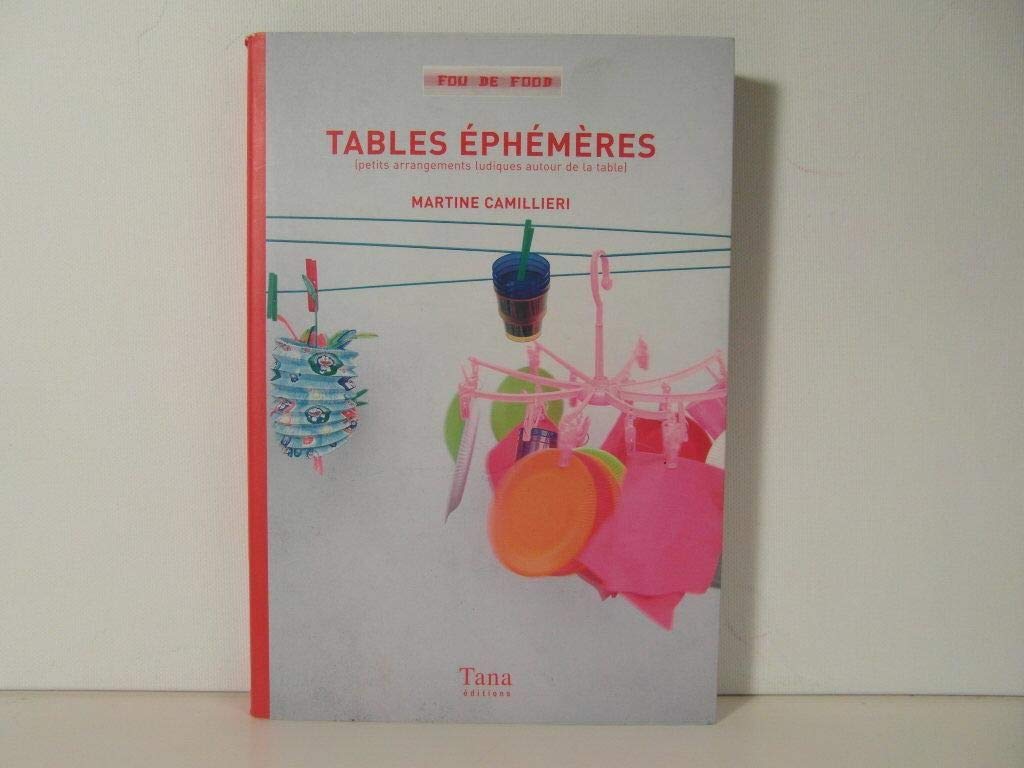Tables éphémères petits arrangements ludiques autour de la table Home & Household