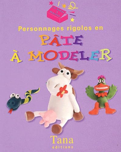 Personnages rigolos en pate à modeler book