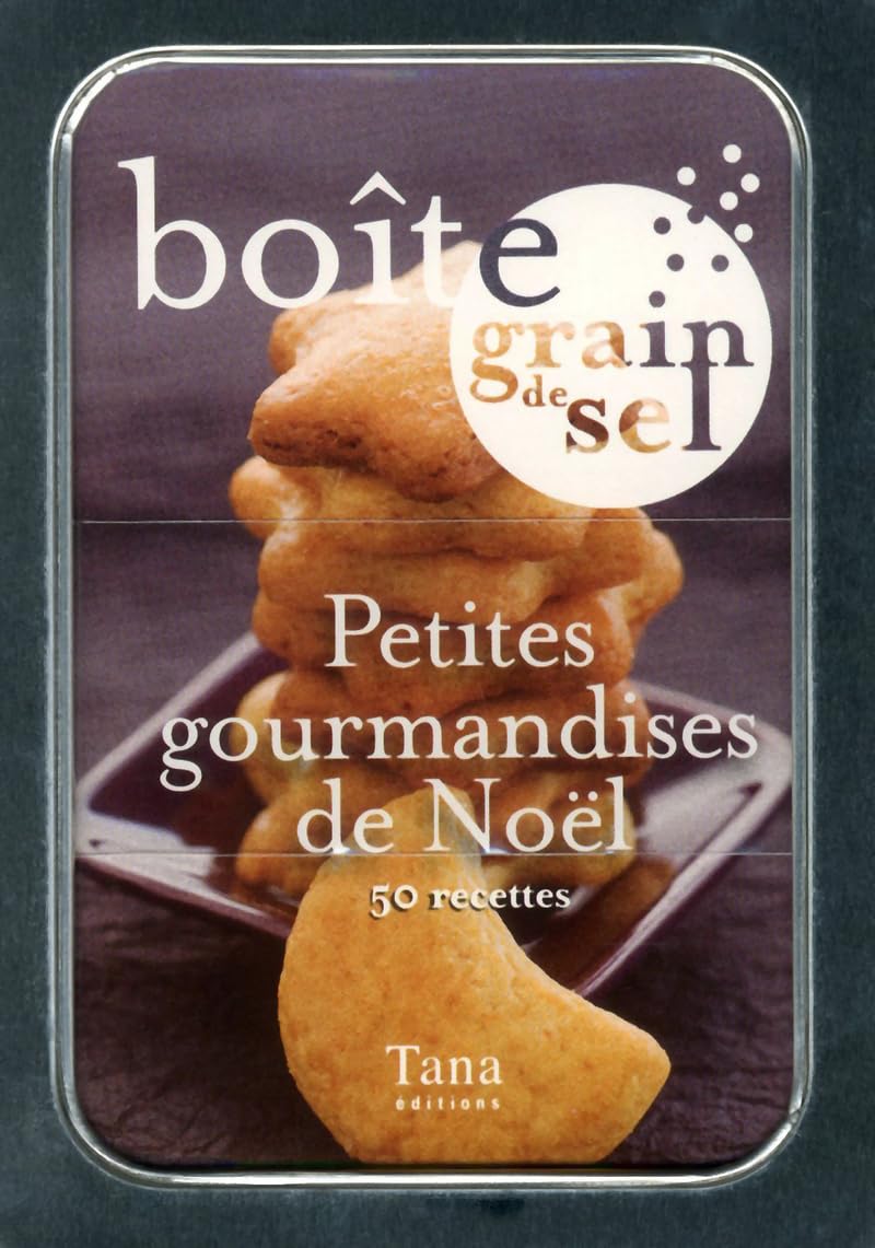 Boîte grain de sel Petites gourmandises de Noël : 50 recettes book