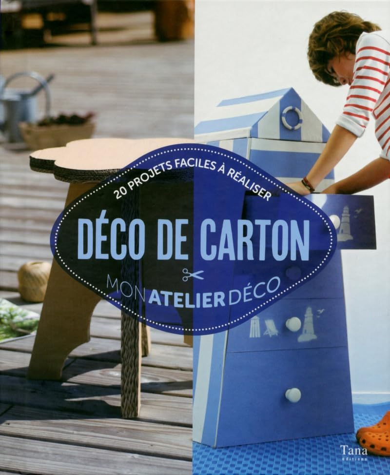 Déco de carton: 20 projets faciles à réaliser Film, Art & Culture