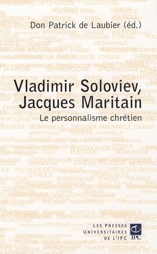 vladimir soloviev jacques maritain et le personnalisme Books