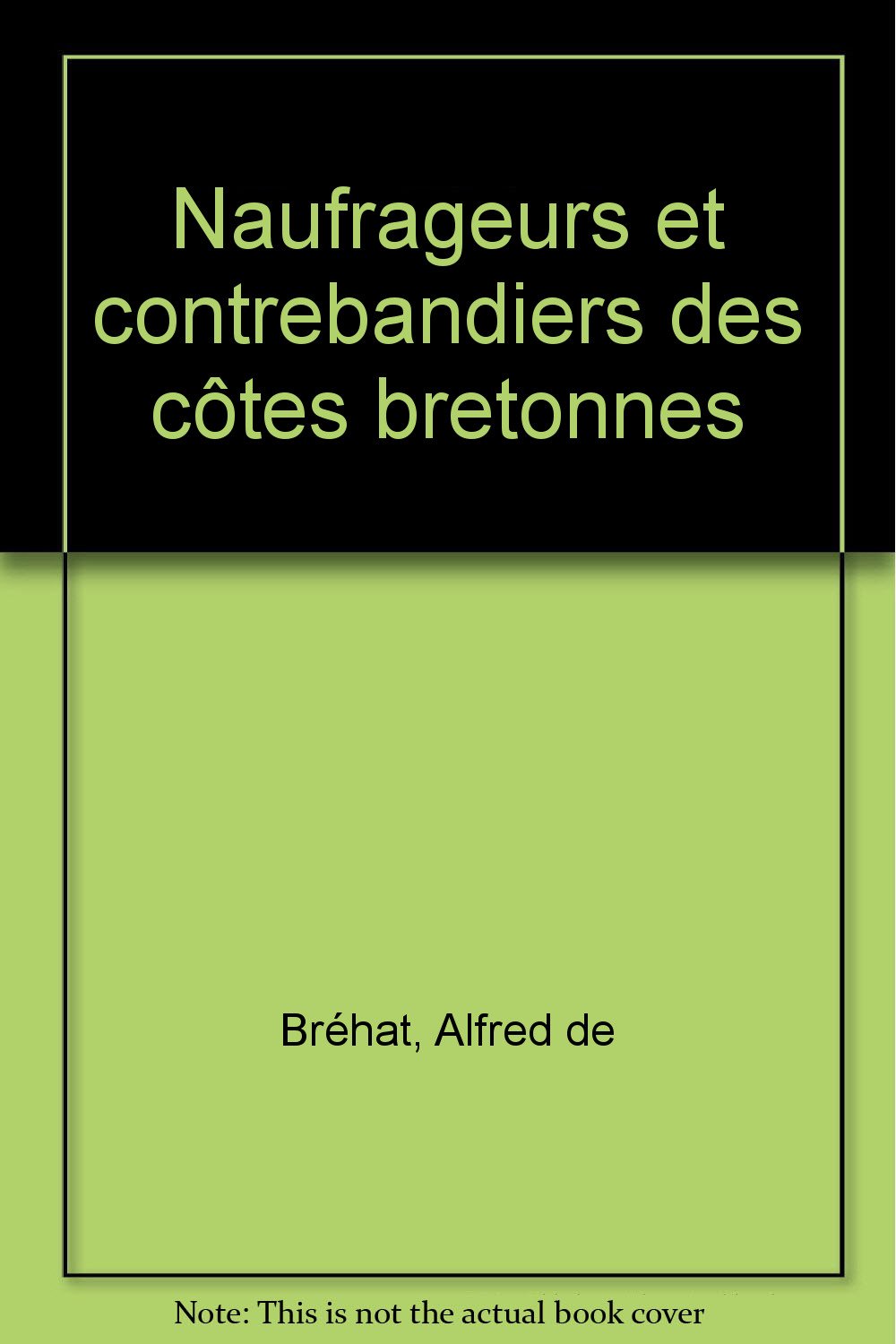Naufrageurs et contrebandiers des côtes bretonnes book