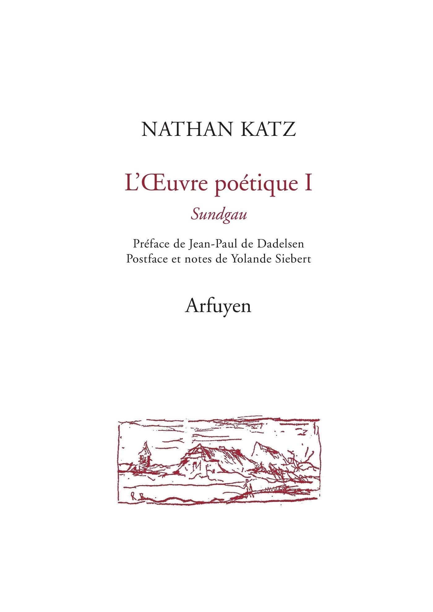 L'oeuvre poétique 1: Sundgau Poetry