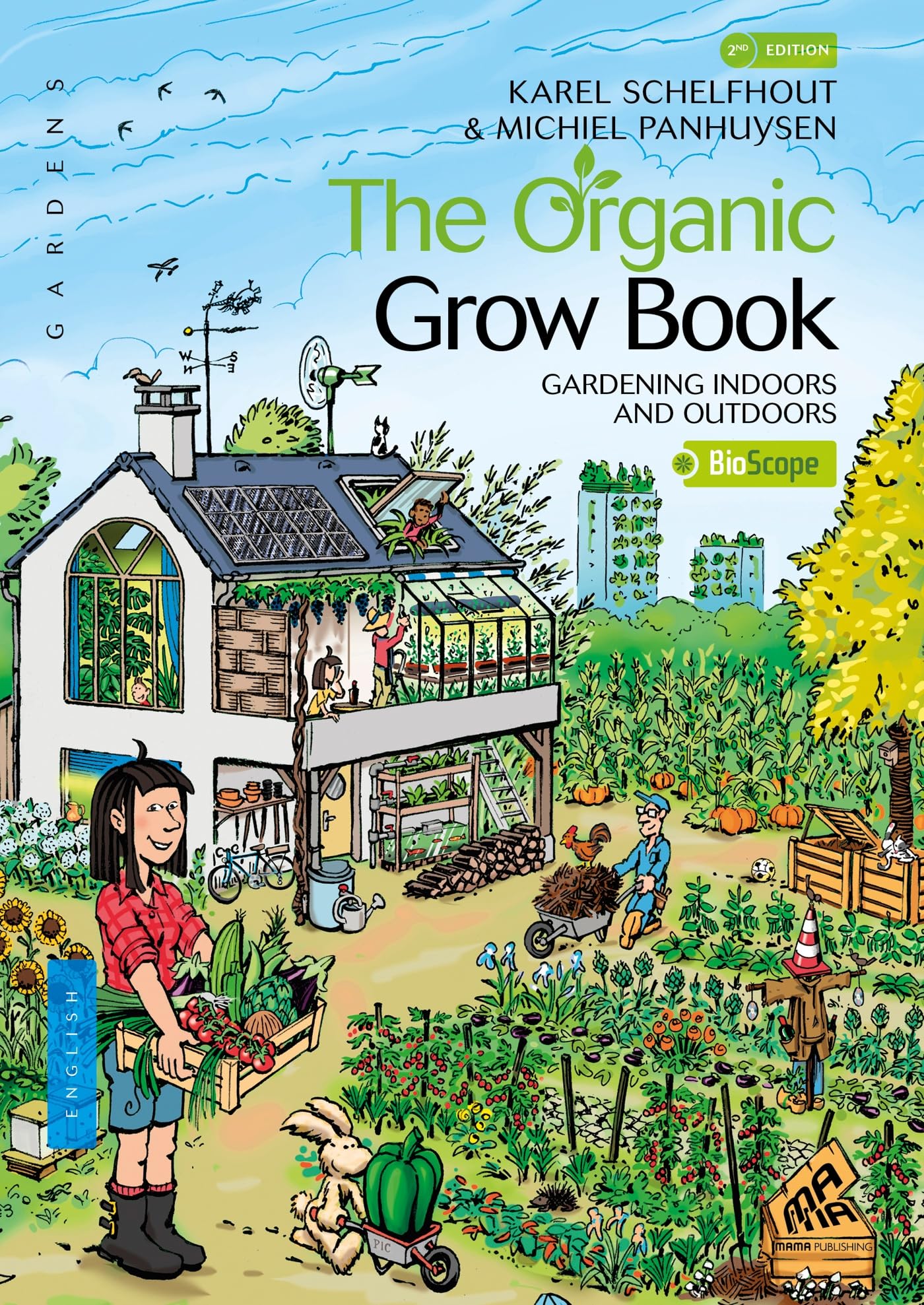 The organic grow book: Gardening indoors and outdoors book